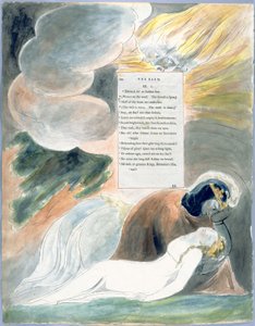トーマス・グレイの詩、デザイン62ザ・バード10 作： William Blake